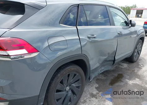 2024 Volkswagen Atlas Cross Sport 2.0T Se W/Technology from USA, damaged, VIN 1V2JE2CA3RC249098